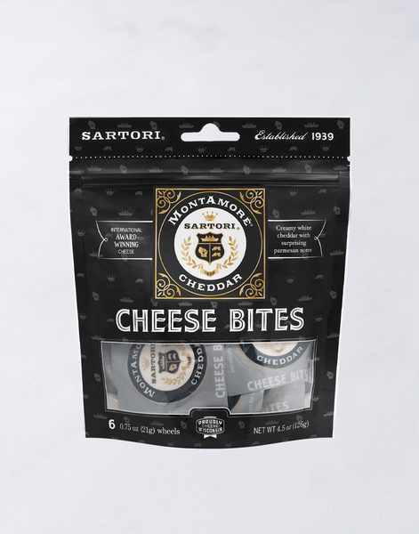 MontAmoré® Cheddar Cheese Bites – Sartori®