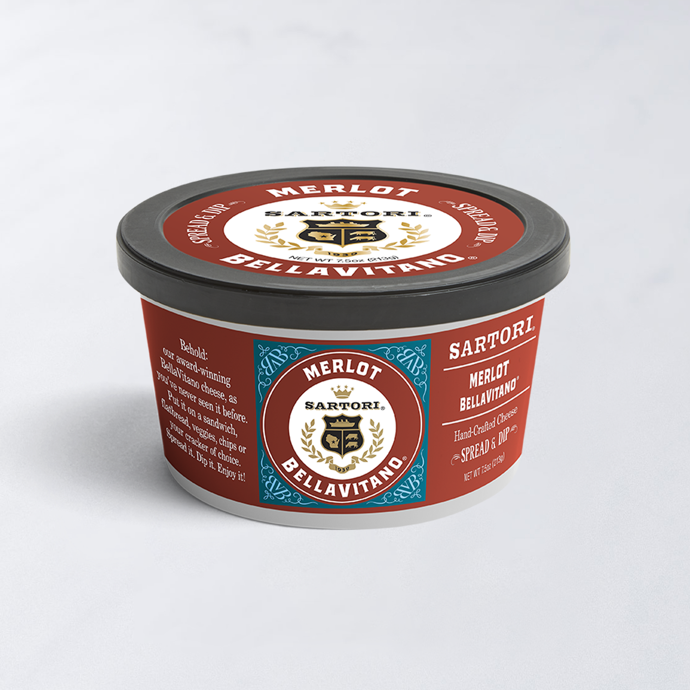 Merlot BellaVitano® Spread & Dip – Sartori®